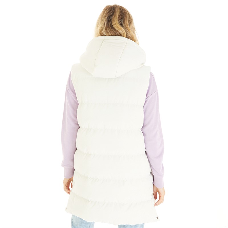 Lagooners Womens Explorer Gilet Ecru