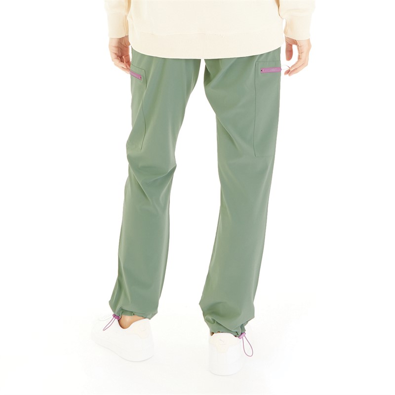 Lagooners Womens Walking Trousers Khaki