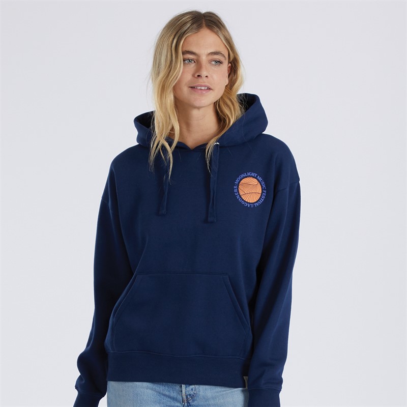 Lagooners Womens Moonlight Hoodie Navy