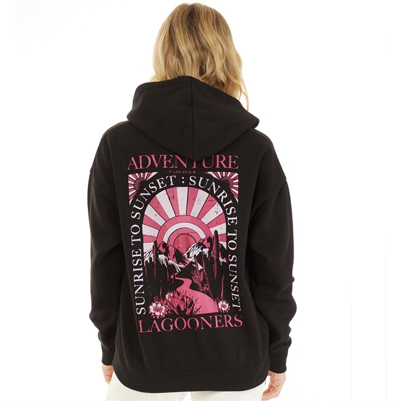 Lagooners Womens Adventure Hoodie Black