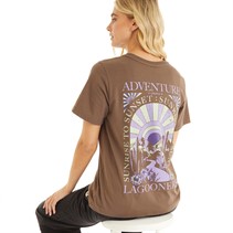 Lagooners Womens Adventure T-Shirt Brown