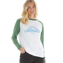 Lagooners Womens Rise Long Sleeve T-Shirt White