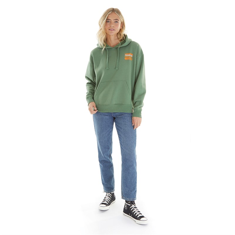 Lagooners Womens Dreamers Hoodie Sage