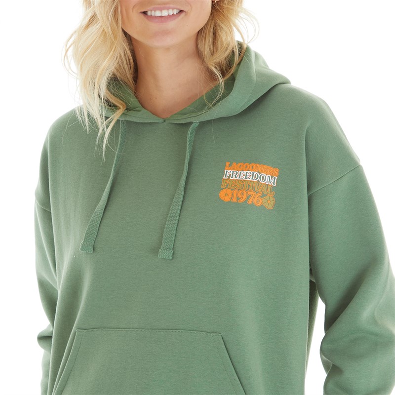 Lagooners Womens Dreamers Hoodie Sage