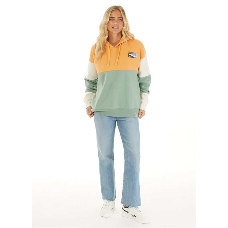 Lagooners Womens Ocean Hoodie Green Bay