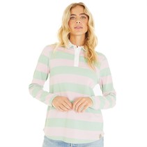 Lagooners Womens Heritage Polo Mint/Pink