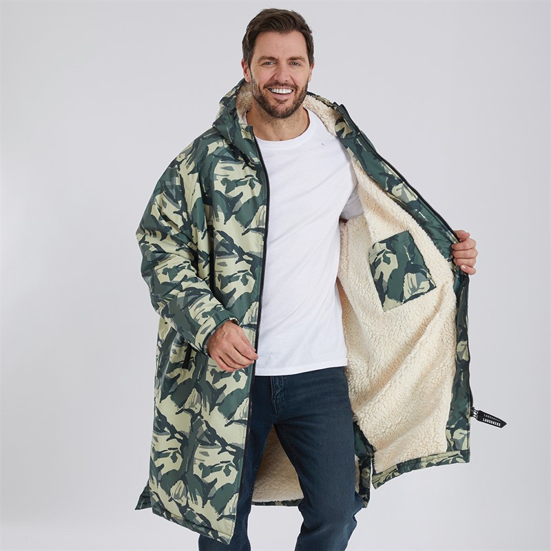 Lagooners Mens Changing Robe Camo