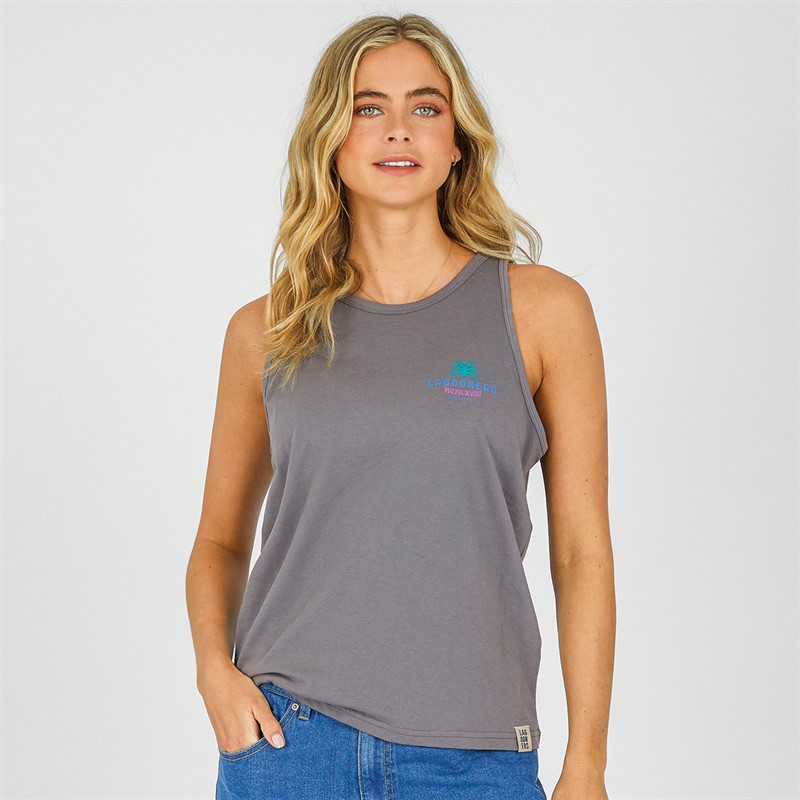 Lagooners Womens Buttercup Vest Charcoal