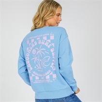 Lagooners Womens Malibu Sweatshirt Blissful Blue