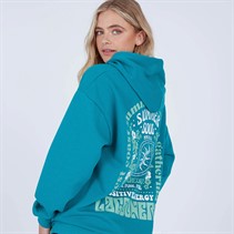 Lagooners Womens Mindful Hoodie Teal Green