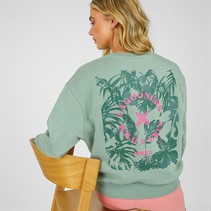 Lagooners Womens Bamboo Sweatshirt Khaki