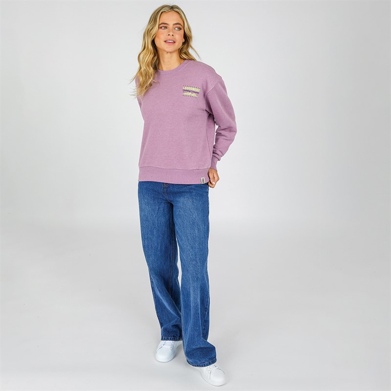 Lagooners Womens Canyon Sweatshirt Grape