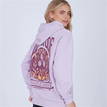 Lagooners Womens Gratitude Hoodie Lilac