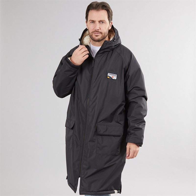 Lagooners Mens Fleetwood Changing Robe Black