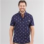 Lagooners Mens Farringdon Shirt Navy