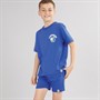 Lagooners Boys Colwyn T-Shirt And Shorts Co-Ord Set Cobalt