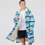 Lagooners Boys Burrafirth Surf Waterproof Changing Robe Multi Print