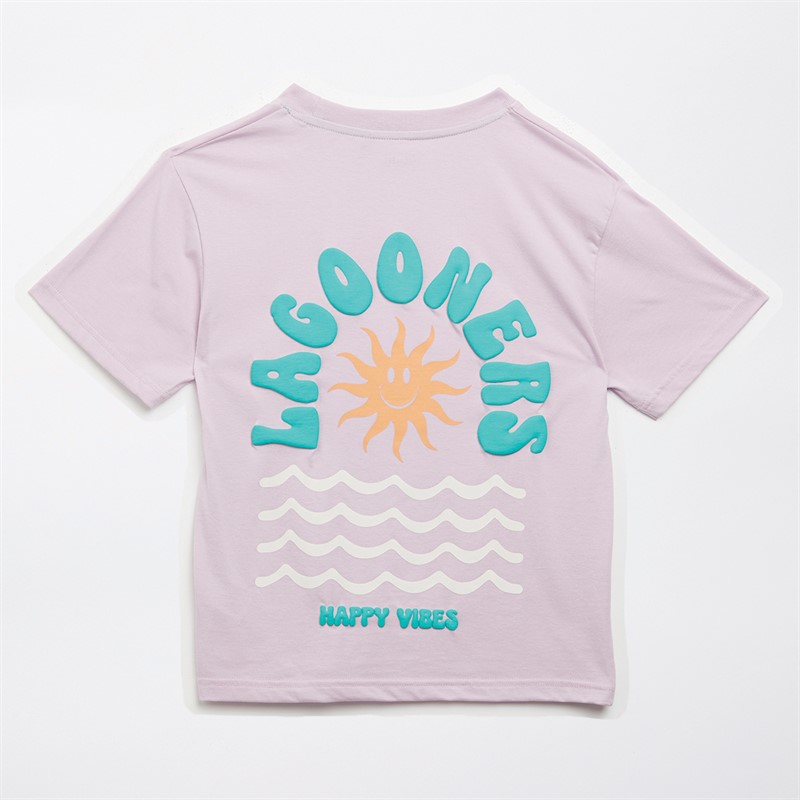 Lagooners Girls Sundance T-Shirt Lilac