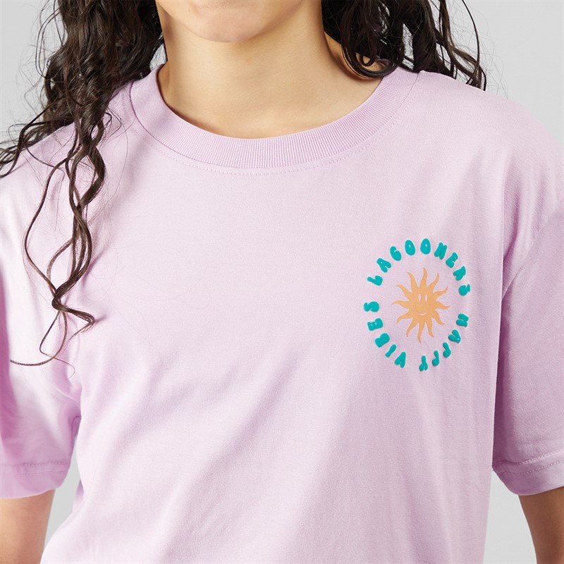 Lagooners Girls Sundance T-Shirt Lilac