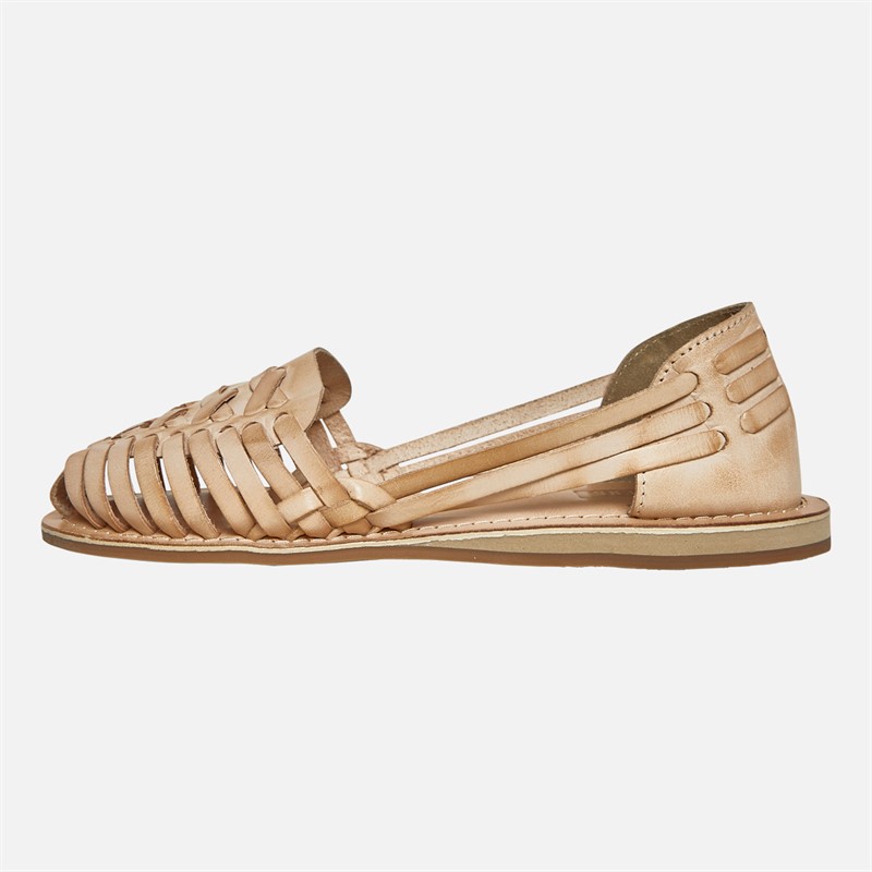 Lagooners Womens Amelia Sandals Natural - Size 38