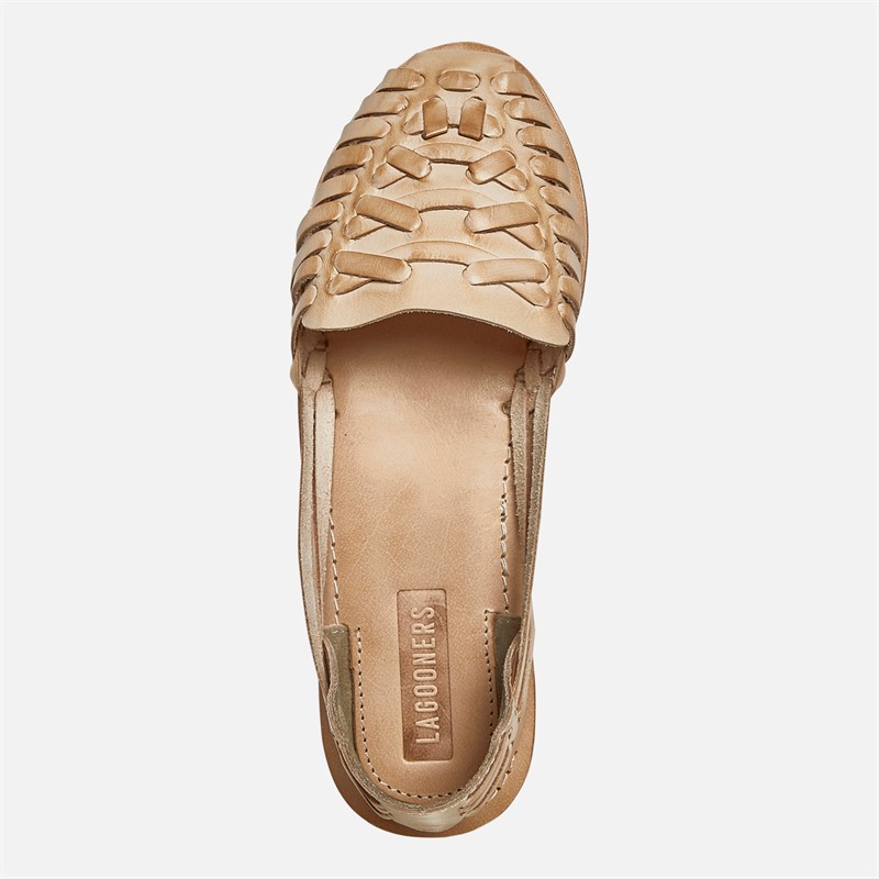 Lagooners Womens Amelia Sandals Natural