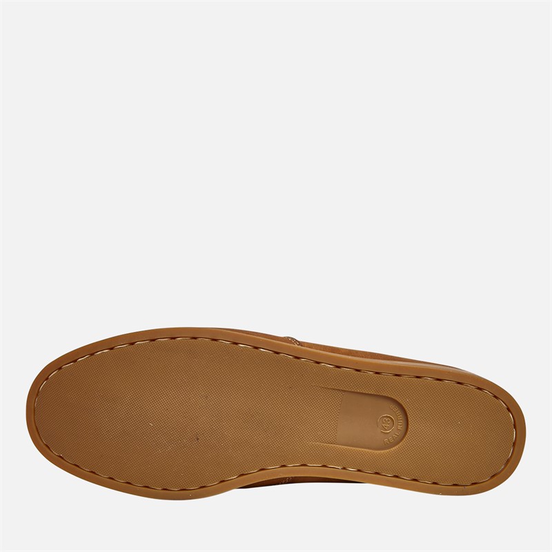 Lagooners Mens Arthur Deck Shoes Brown