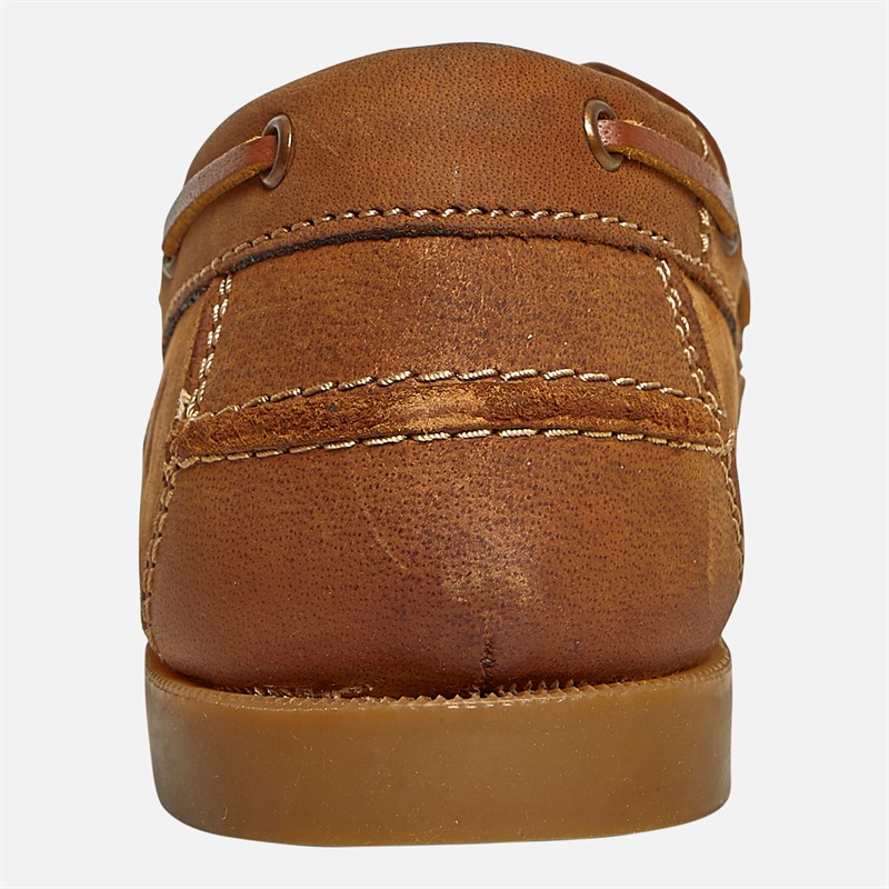 Lagooners Mens Arthur Deck Shoes Brown