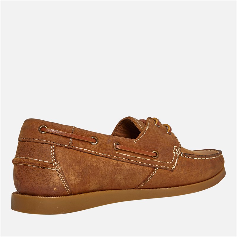 Lagooners Mens Arthur Deck Shoes Brown