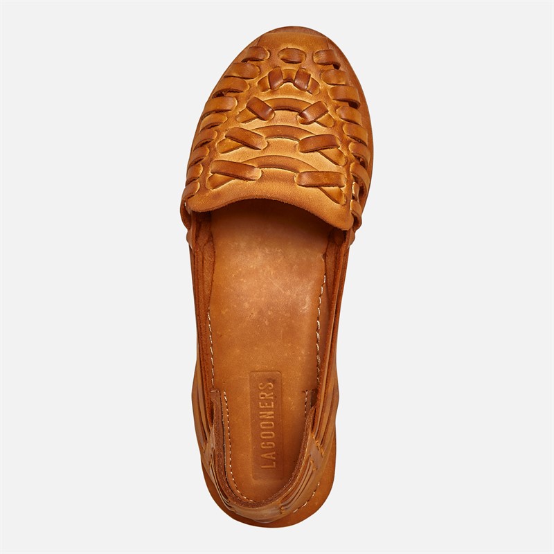 Lagooners Womens Amelia Sandals Tan