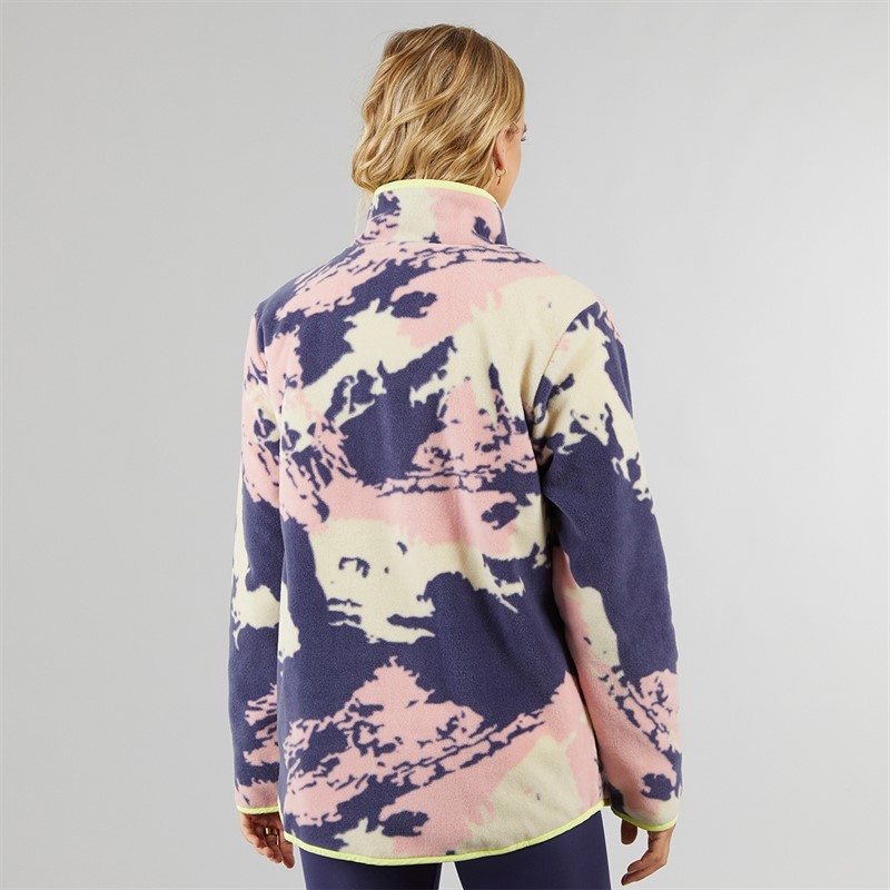 Lagooners Damen Lake District Reißverschluss Durch Fleece Jacke Multi