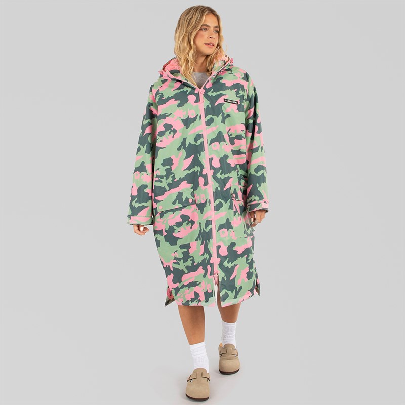 Lagooners Womens Dove Waterproof Changing Robe Camo