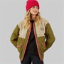 Lagooners Womens Chatsworth Bomber Jacket Khaki