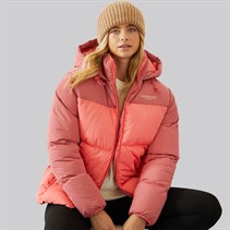 Lagooners Womens St Agnes Short Puffer Jacket Red