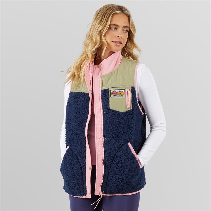 Lagooners Damen Essy Borg Weste Multi