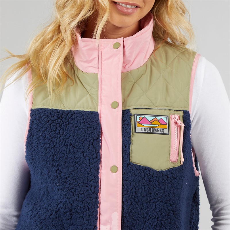 Lagooners Damen Essy Borg Weste Multi