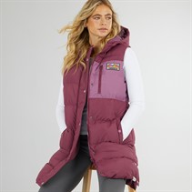 Lagooners Womens Explorer Gilet Burgundy