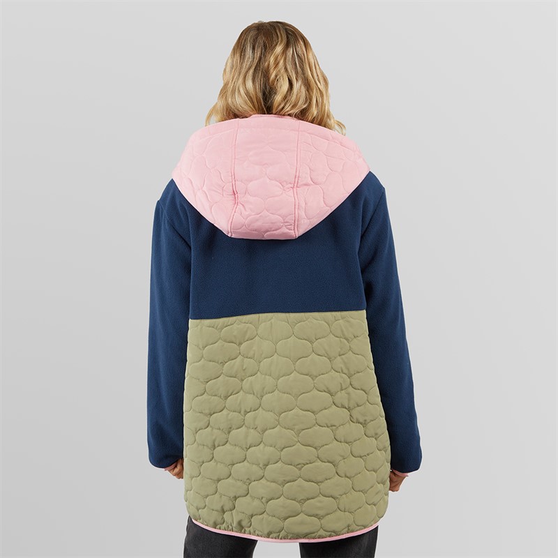 Lagooners Womens Daley Parka Jacket Multi