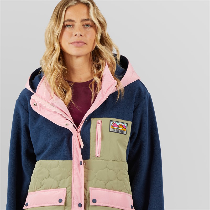 Lagooners Womens Daley Parka Jacket Multi
