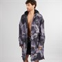 Lagooners Mens Benny Waterproof Changing Robe Black/Grey Camo
