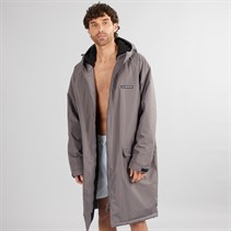Lagooners Mens Benny Waterproof Changing Robe Dark Charcoal