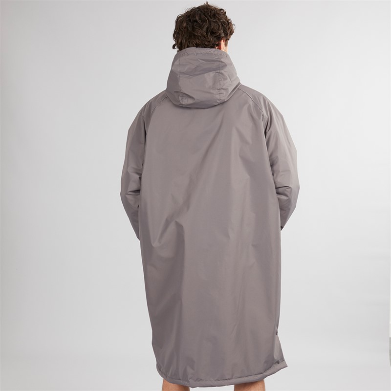 Lagooners Mens Benny Waterproof Changing Robe Dark Charcoal