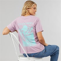 Lagooners T-shirt Femme Kidwelly Mauve Poussiéreux
