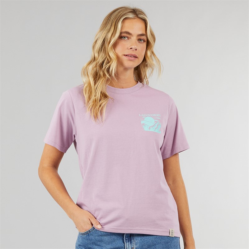 Lagooners Damen Kidwelly T Shirt Dusty Mauve