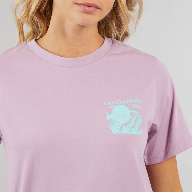 Lagooners Damen Kidwelly T Shirt Dusty Mauve