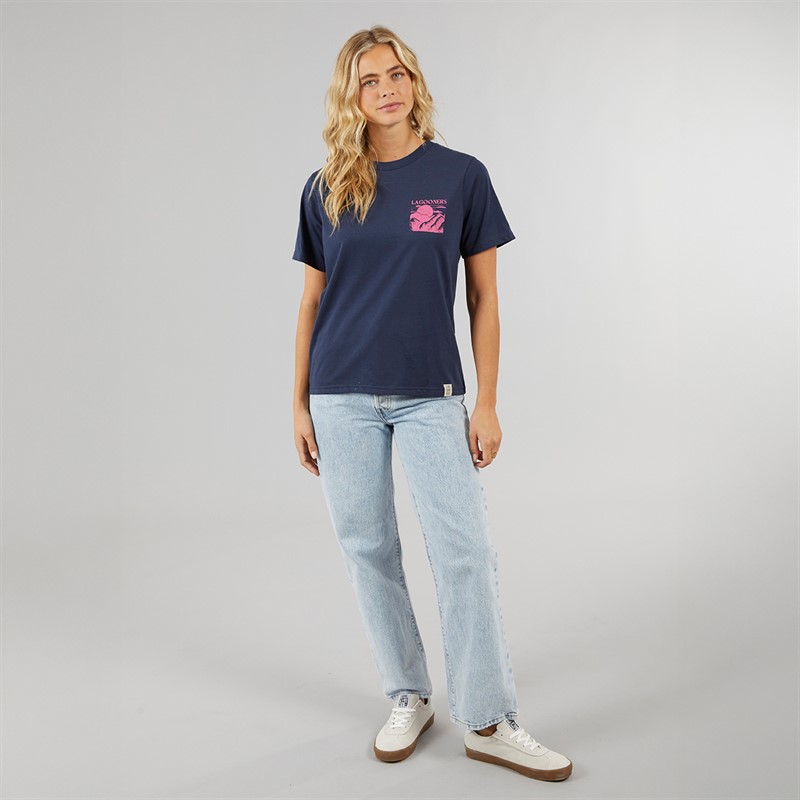 Lagooners Womens Kidwelly T-shirt Navy