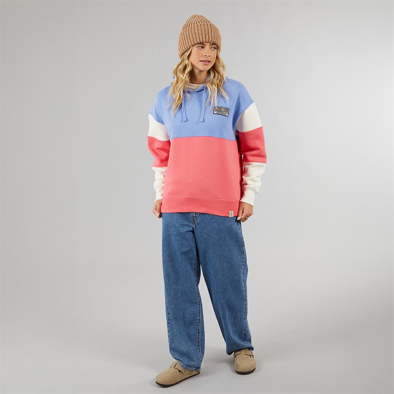 Lagooners Womens Ocean Hoodie Coral