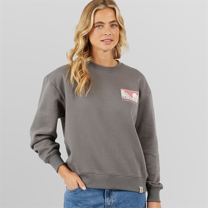 Lagooners Womens Crail Sweatshirt Charcoal