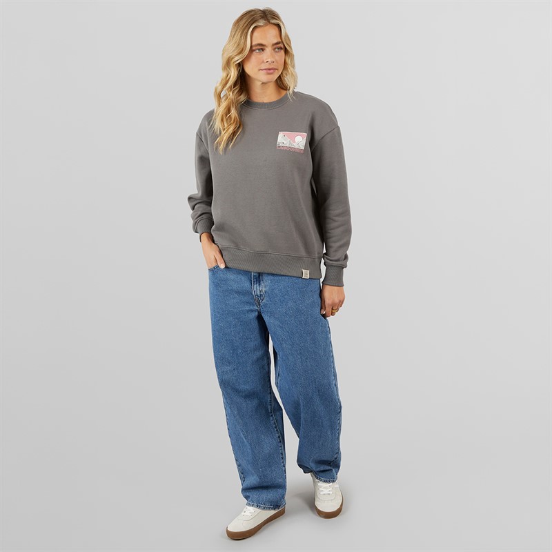 Lagooners Womens Crail Sweatshirt Charcoal