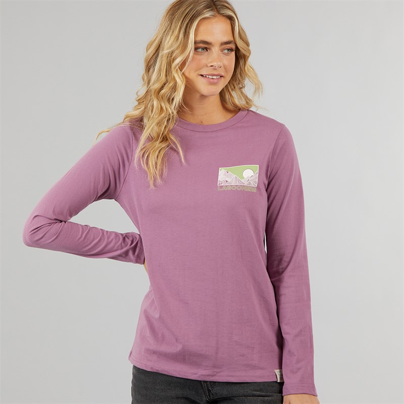 Lagooners T-shirt à manches longues Cullen Femme Rosebud
