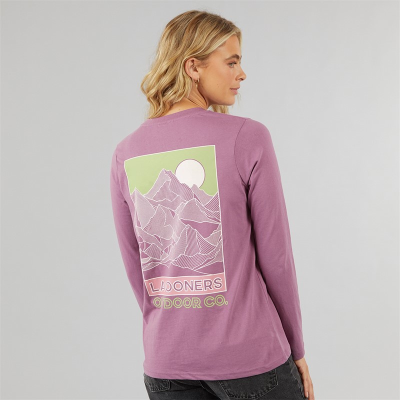 Lagooners T-shirt à manches longues Cullen Femme Rosebud